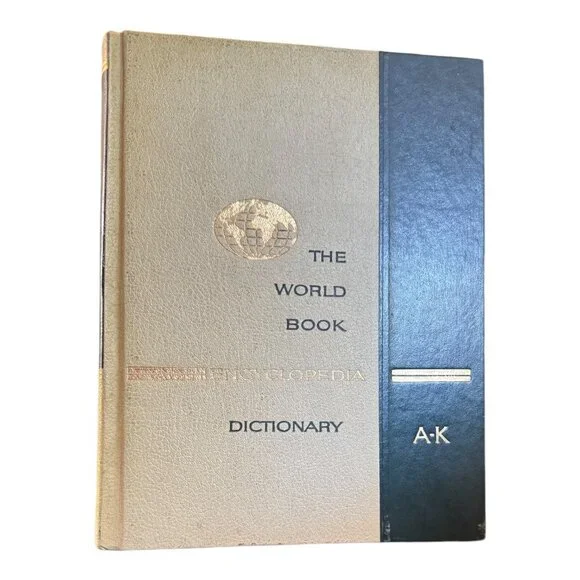 Vintage World Book Encyclopedia Dictionary Set A-K & L-Z Thorndike Barnhart 1963 - Picture 1 of 11